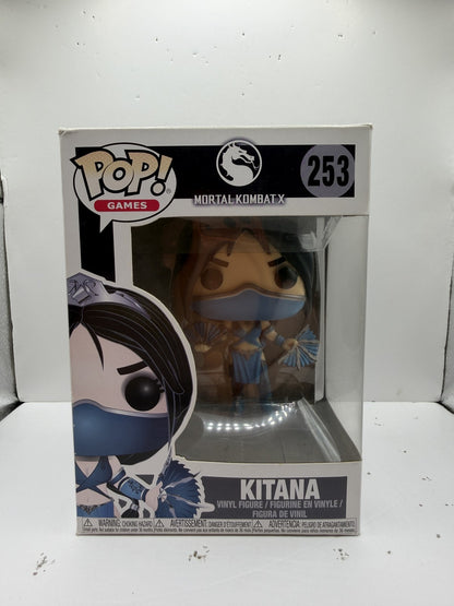 Funko Pop! Games Mortal Kombat X #253 Kitana Vinyl Figure