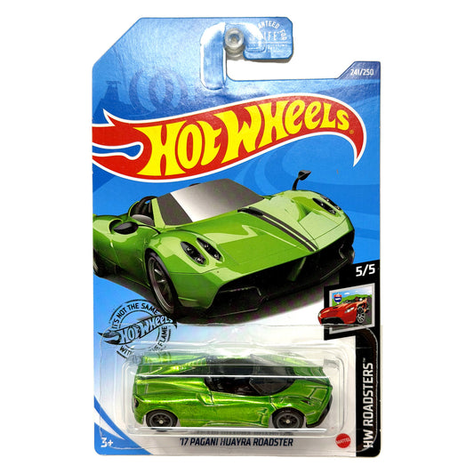 Hot Wheels Super Treasure Hunt 2017 Pagani Huayra Roadster 1:64 Diecast STH