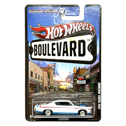 Hot Wheels Boulevard AMC Rebel Machine 1:64 Diecast Real Riders