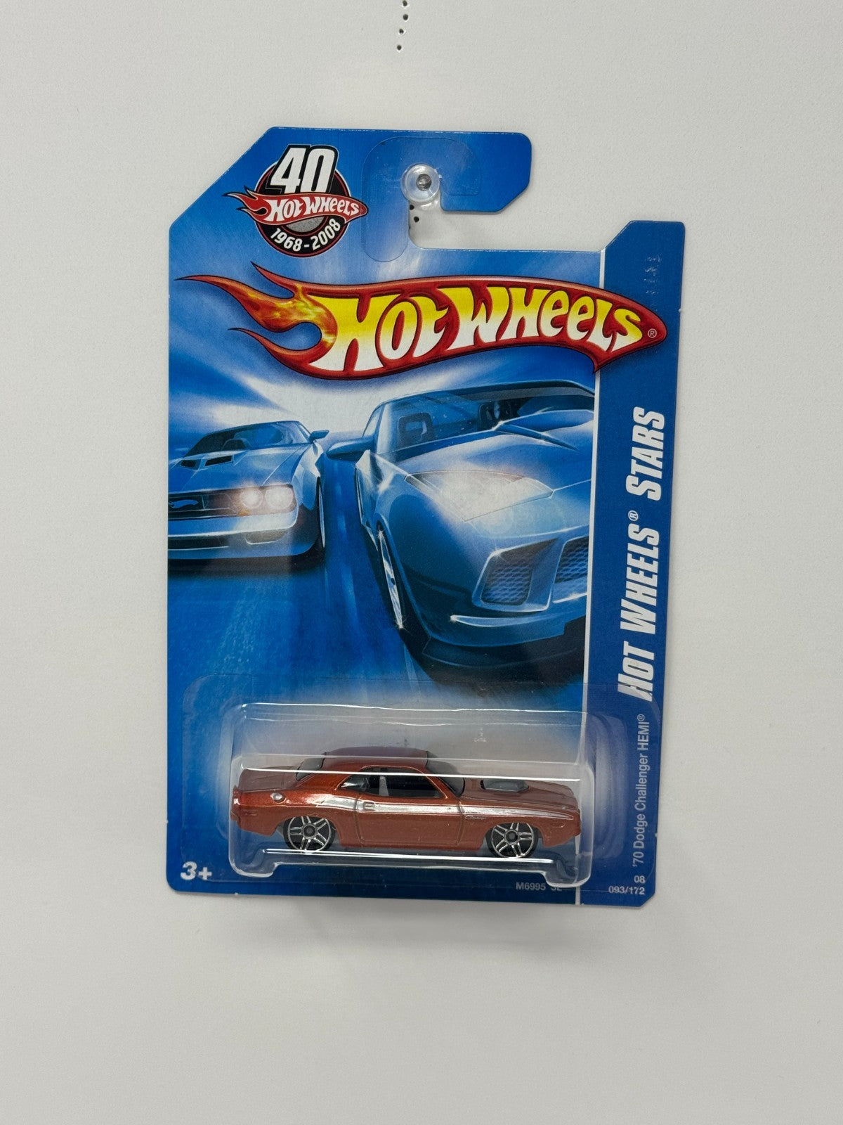 Hot Wheels Stars 1970 Dodge Challenger Hemi 1:64 Diecast Bronze