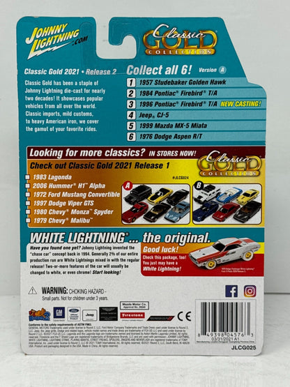 Johnny Lightning Classic Gold 1984 Pontiac Firebird T/A 1:64 Diecast