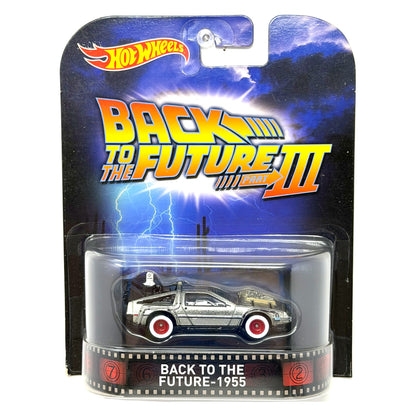 Hot Wheels Retro Entertainment Back to Future III 1955 Time Machine 1:64 Diecast