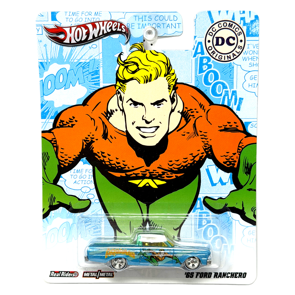 Hot Wheels DC Comics Originals Aquaman 1965 Ford Ranchero 1:64 Diecast RRs