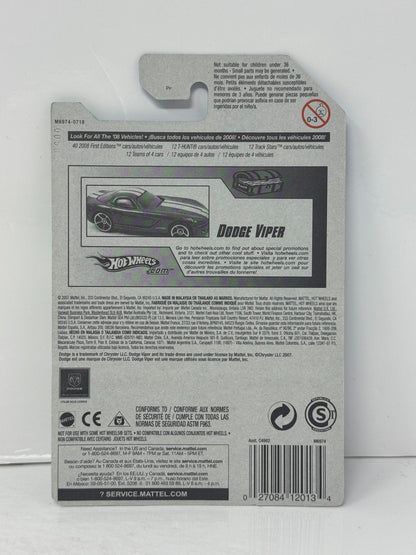 Hot Wheels Treasure Hunt Dodge Viper 1:64 Diecast