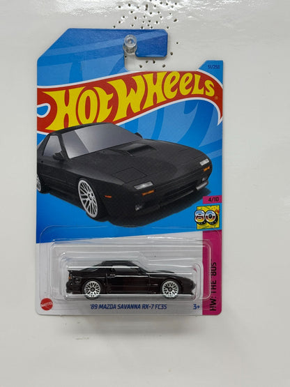 Hot Wheels The 80s 1989 Mazda Savanna RX-7 FC3S 1:64 Diecast