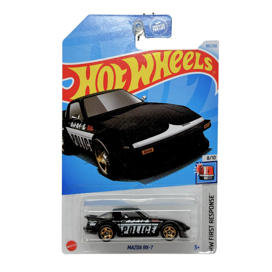 Hot Wheels HW First Response Mazda RX-7 1:64 Diecast