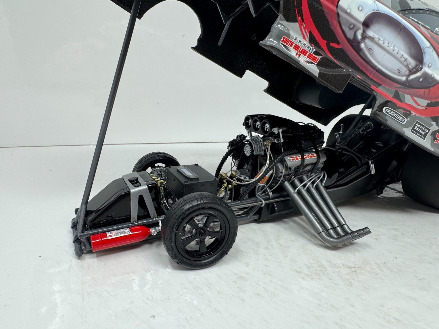 Milestone Gary Scelzi NHRA Mopar Oakley Night Camo Dodge Funny Car 1:16 Scale
