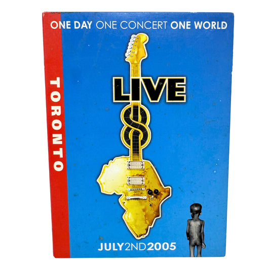 Live 8: Toronto (DVD) Music Good Condition!!!