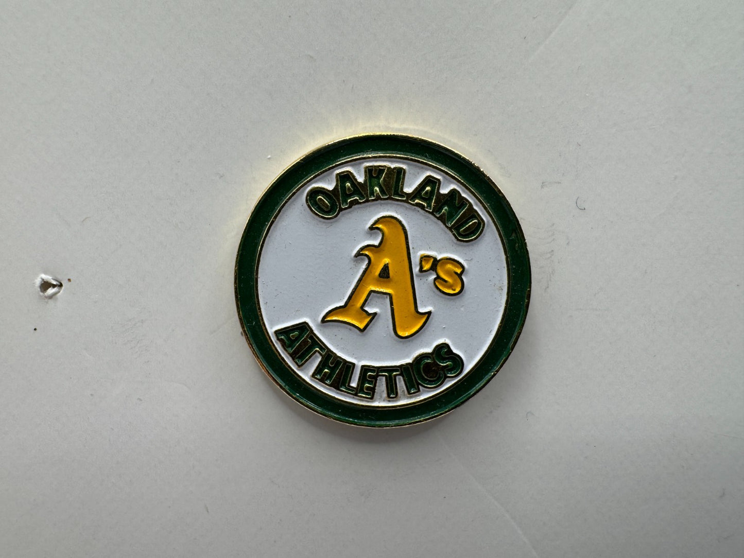 Oakland Athletics Vintage MLB Team Logo Lapel Pin