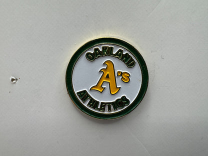 Oakland Athletics Vintage MLB Team Logo Lapel Pin