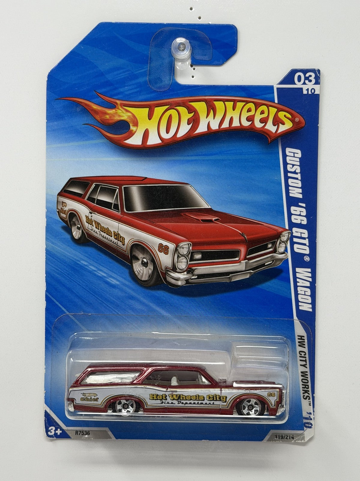 Hot Wheels HW City Works Custom 1966 GTO Wagon 1:64 Diecast