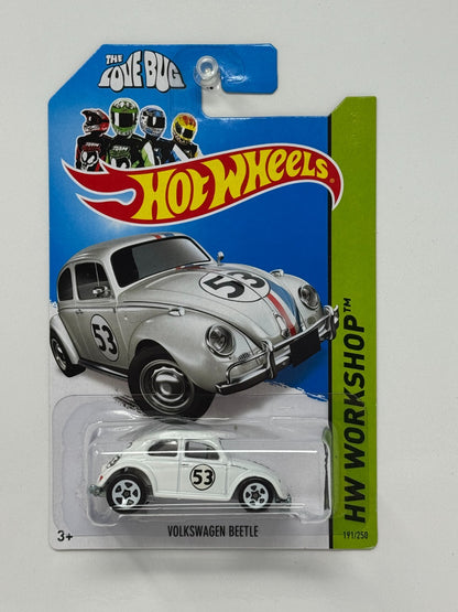 Hot Wheels Workshop Volkswagen Beetle The Love Bug 1:64 Diecast