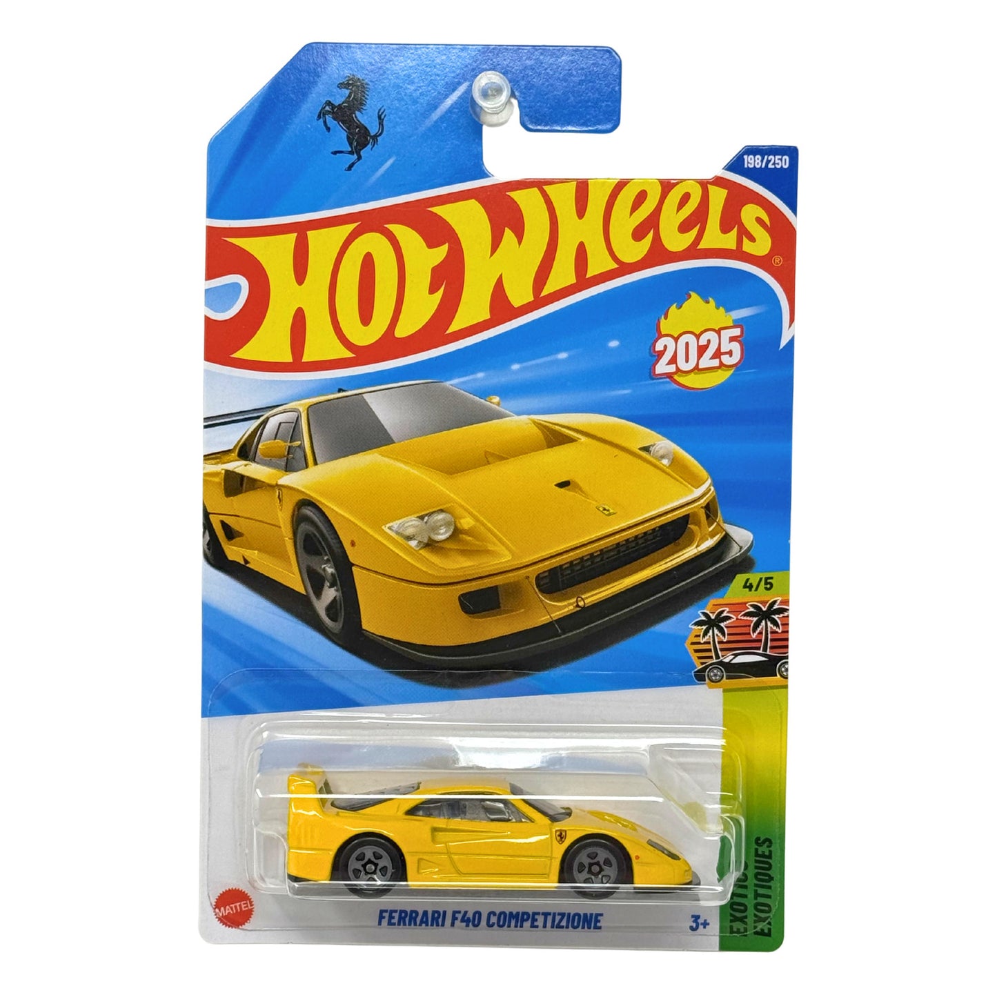Hot Wheels Ferrari F40 Competizione Exotics 1:64 Diecast