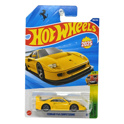 Hot Wheels Ferrari F40 Competizione Exotics 1:64 Diecast