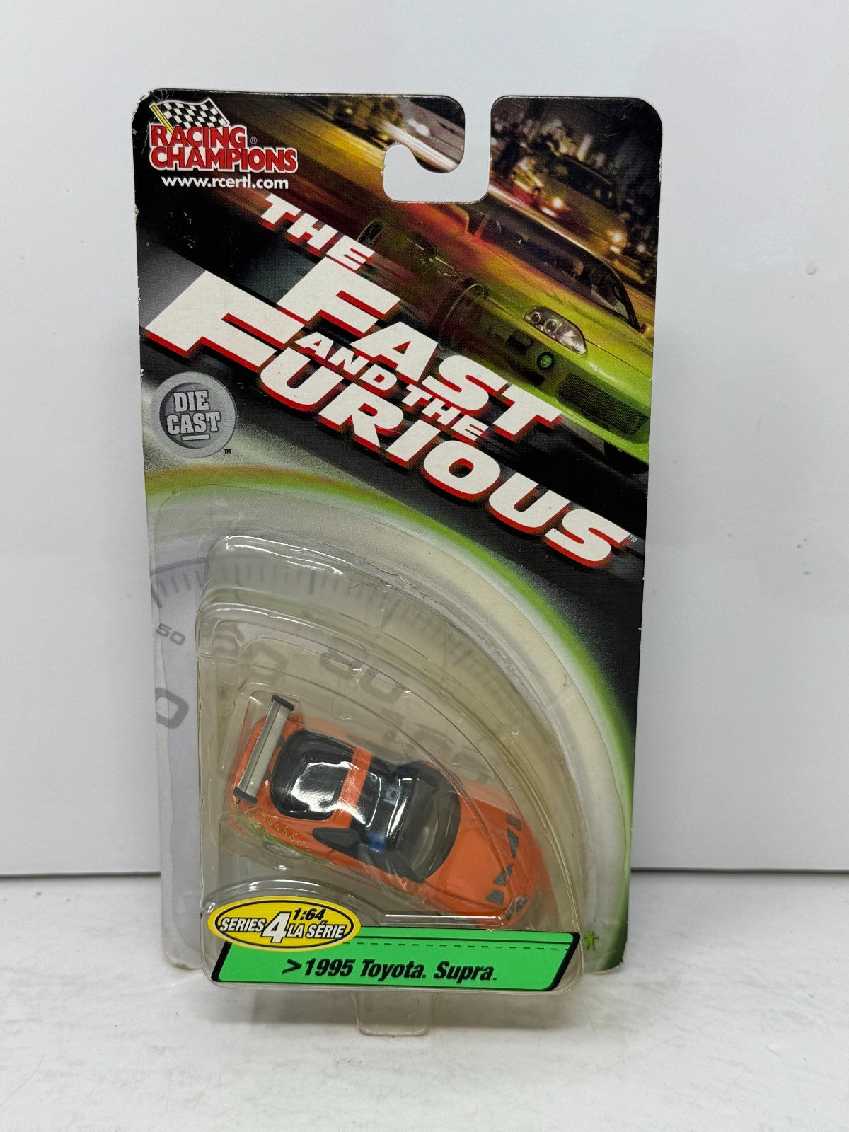 Racing Champions The Fast and the Furious 1995 Toyota Supra 1:64 Diecast