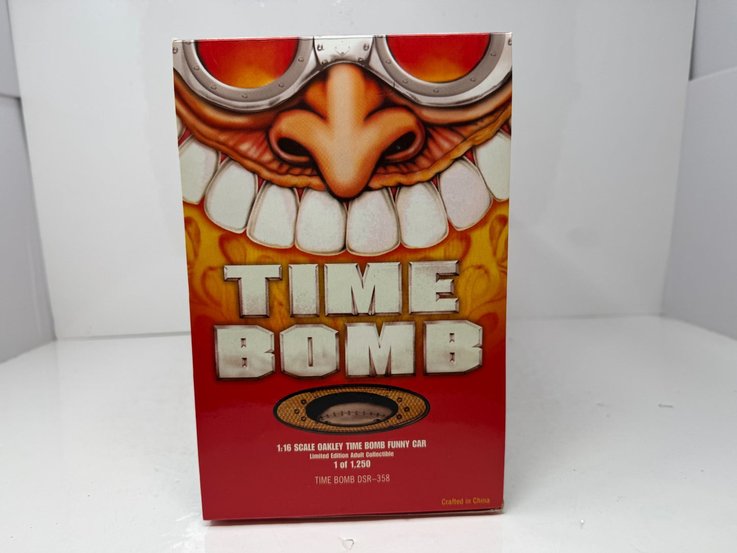 Milestone Gary Scelzi NHRA Oakley Time Bomb Dodge Stratus Funny Car 1:16 Scale