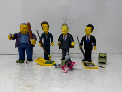 Simpsons World of Springfield Mafia Figure Set Playmates