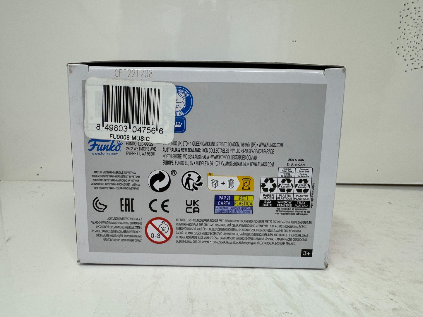 Funko Pop! Rocks New Kids On The Block Jonathan #315 Vinyl Figure NKOTB