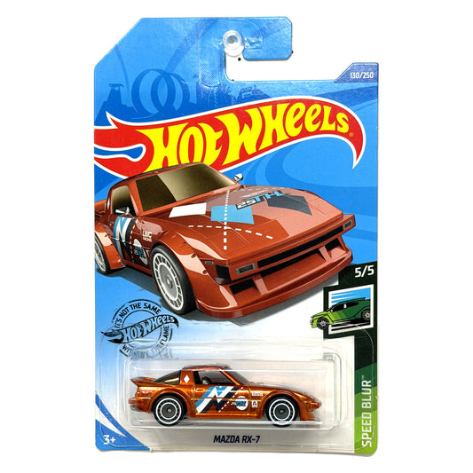 Hot Wheels Super Treasure Hunt Mazda RX-7 Speed Blur 1:64 Diecast STH
