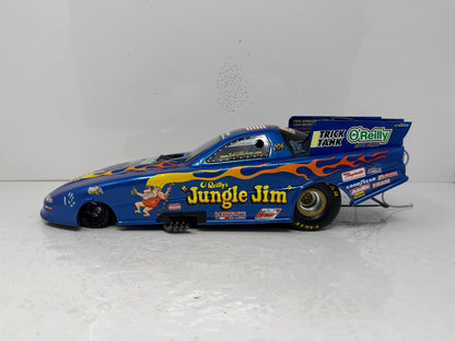 Milestone Bob Gilbertson NHRA Jungle Jim Tribute Blue Funny Car 1:16 Scale