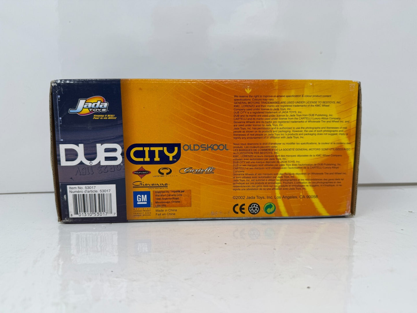 Jada Dub City Oldskool 1956 Chevy Bel Air 1:24 Diecast KMC Wheels 20 Inch DTS