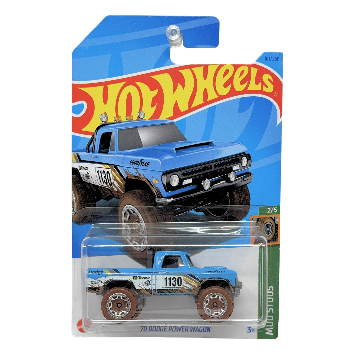 Hot Wheels Mud Studs 1970 Dodge Power Wagon 1:64 Diecast