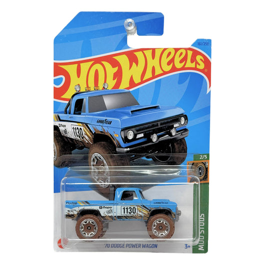 Hot Wheels Mud Studs 1970 Dodge Power Wagon 1:64 Diecast