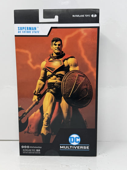 McFarlane DC Multiverse Future State Superman Worlds of War Figure
