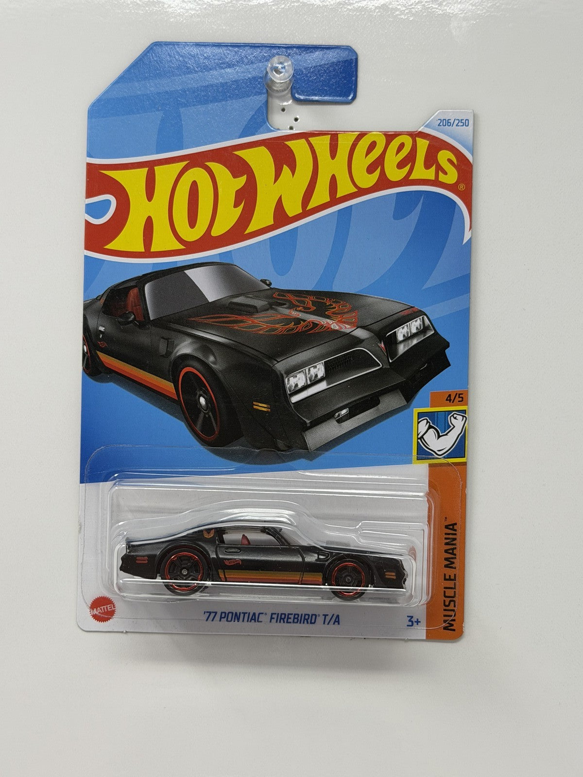 Hot Wheels Muscle Mania 1977 Pontiac Firebird T/A 1:64 Diecast Black