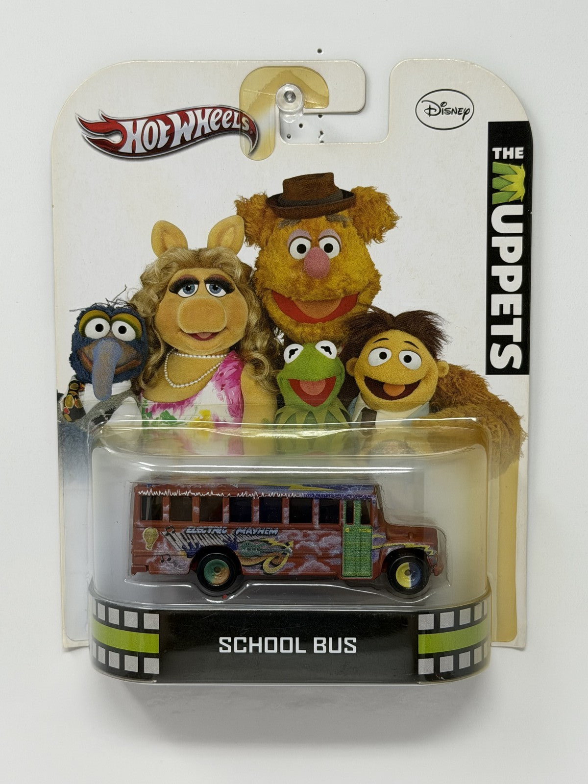 Hot Wheels Retro Entertainment The Muppets School Bus 1:64 Diecast