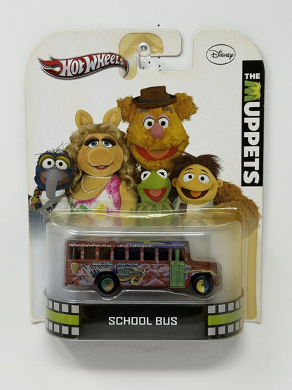 Hot Wheels Retro Entertainment The Muppets School Bus 1:64 Diecast