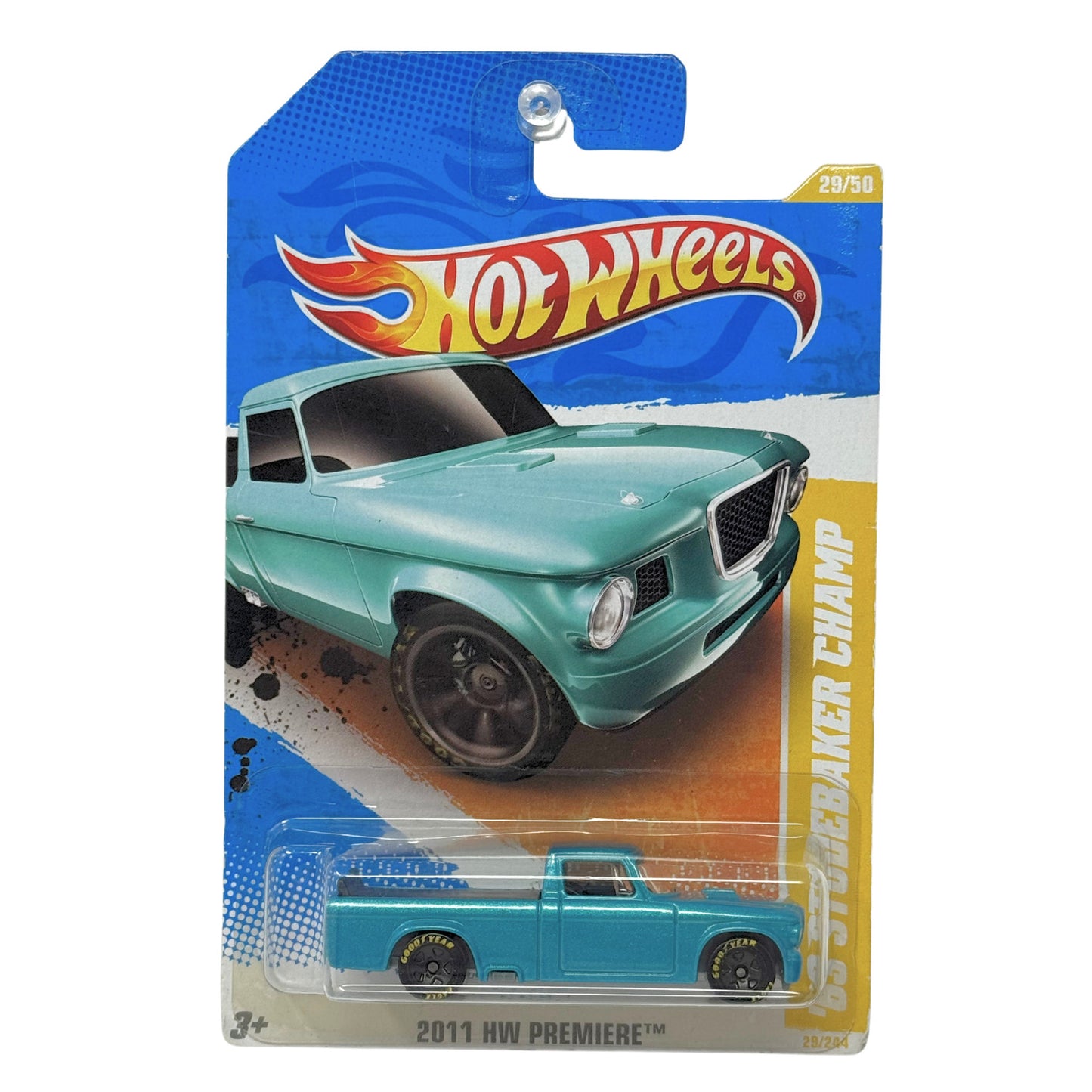 Hot Wheels Premiere 1963 Studebaker Champ 1:64 Diecast V2