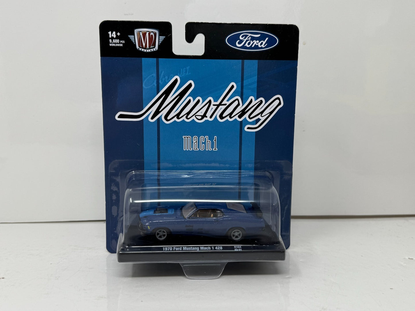 M2 Machines Auto Drivers 1970 Ford Mustang Mach 1 428 1:64 Diecast