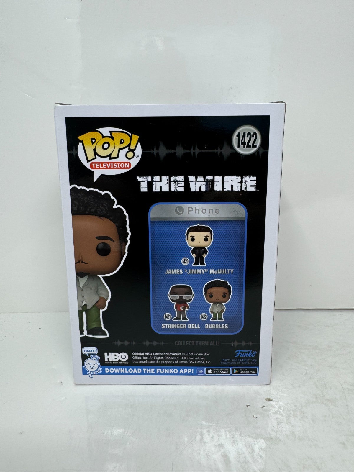 Funko Pop! Television The Wire Bubbles #1422 TV Vinyl Figure HBO Collector