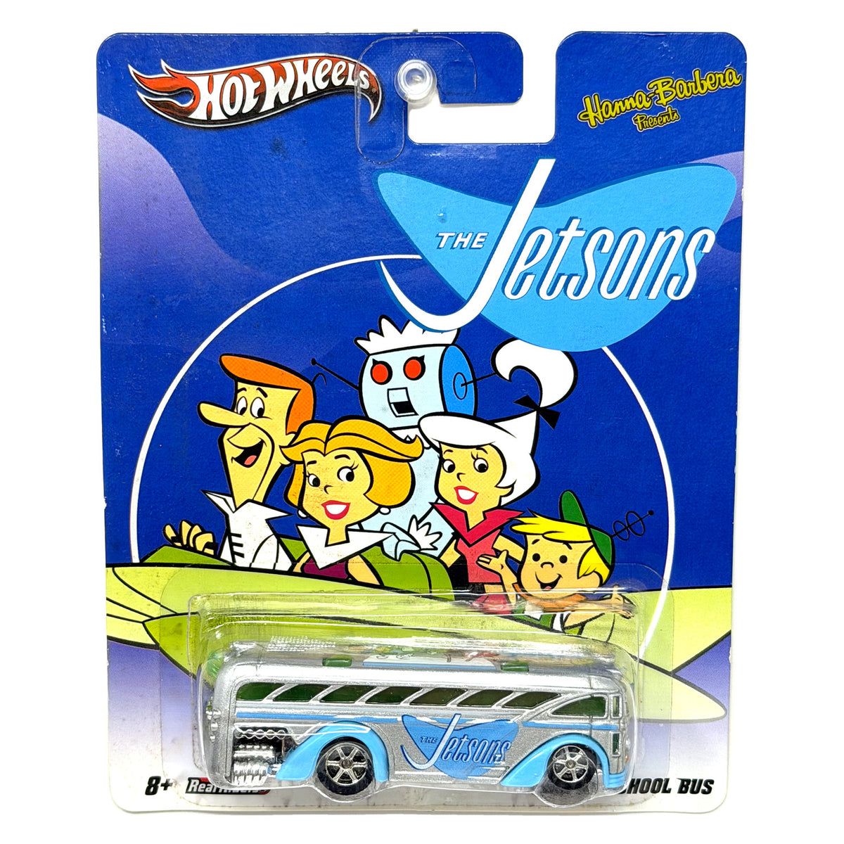 Hot Wheels The Jetsons Surfin' School Bus 1:64 Real Riders