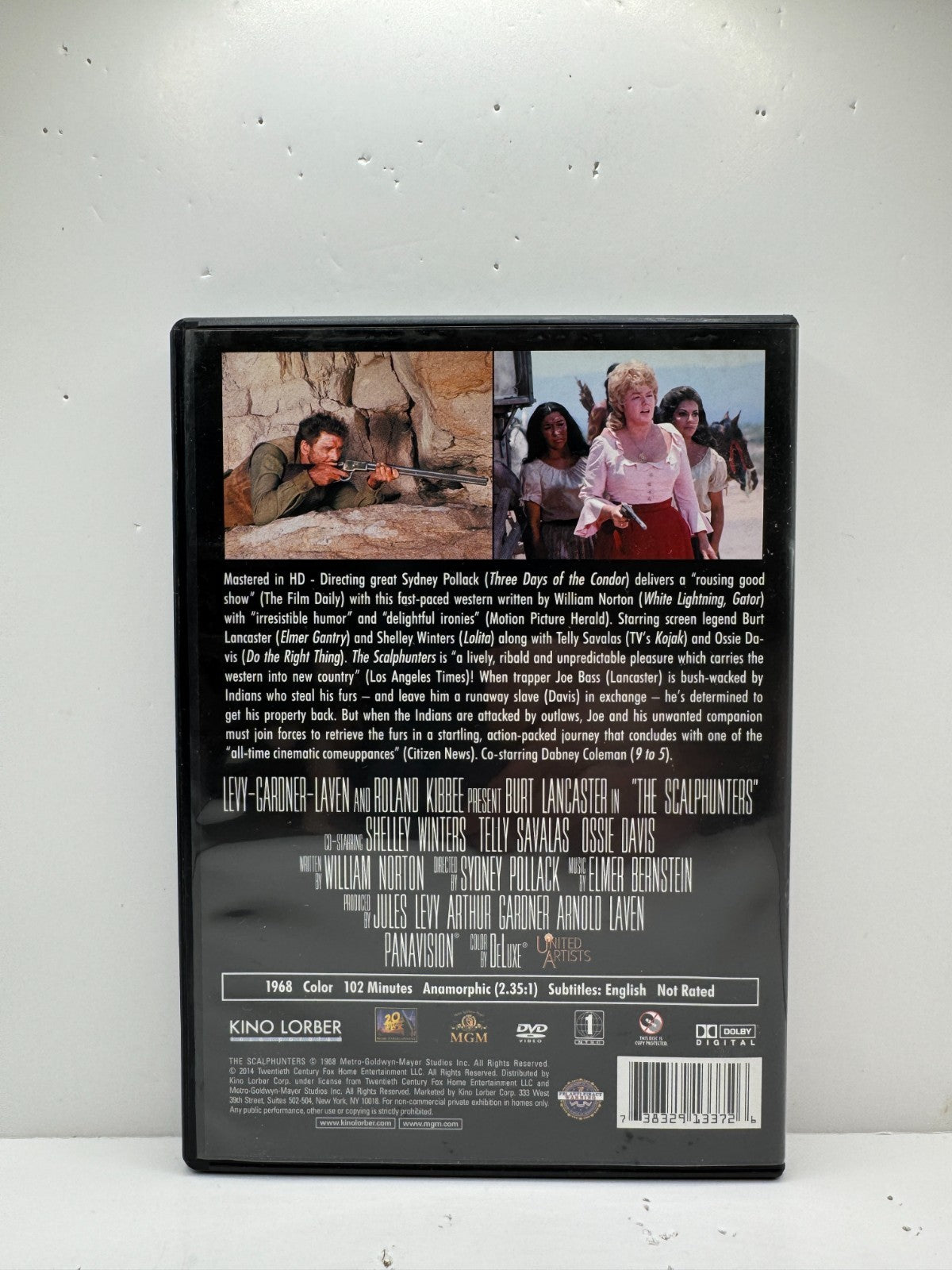 The Scalphunters (DVD) Western Kino Lorber
