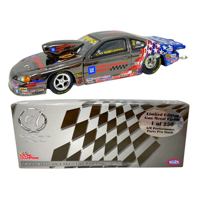 Racing Champions NHRA Warren Johnson Pontiac Pro Stock Gun Metal 1:24 Diecast