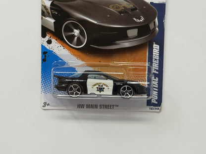 Hot Wheels HW Main Street Pontiac Firebird Highway Patrol 1:64 Diecast