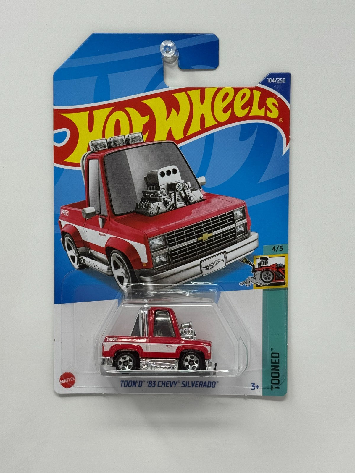 Hot Wheels Tooned Toon'D 1983 Chevy Silverado 1:64 Diecast