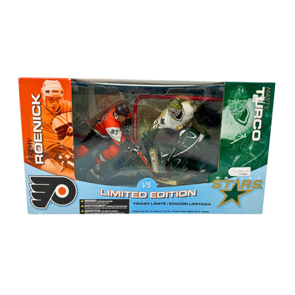 McFarlane NHL Jeremey Roenick Flyers vs. Marty Turco Stars 2-Pack Figure Set