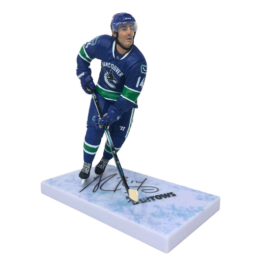 McFarlane NHL Alex Burrows Vancouver Canucks Figure Auto Signed