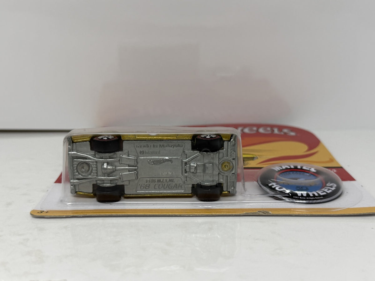Hot Wheels 50th Anniversary Originals 1968 Cougar 1:64 Diecast Gold