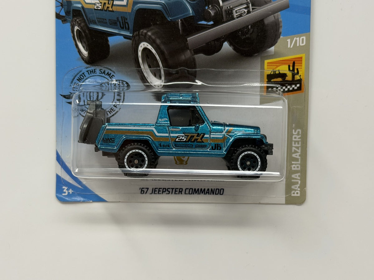 Hot Wheels Super Treasure Hunt Jeepster Commando Baja Blazers 1:64 Diecast STH