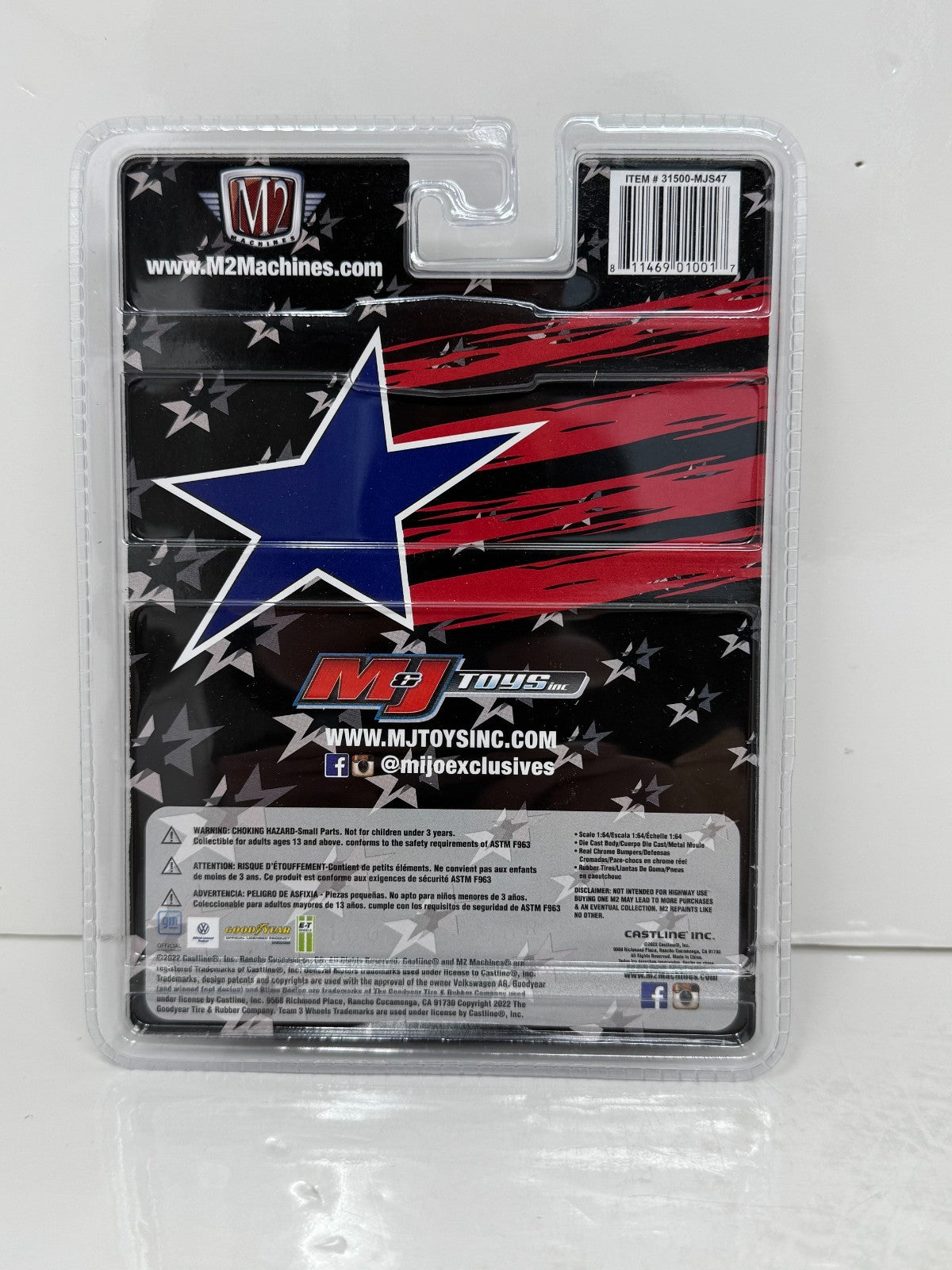 M2 Machines Stars & Stripes 1979 Chevrolet Silverado MiJo Exclusive 1:64 Diecast