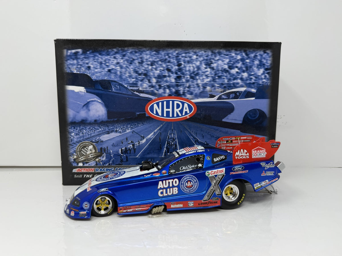 Action NHRA Robert Hight AAA 2008 Ford Mustang Liquid Color 1:24 Diecast
