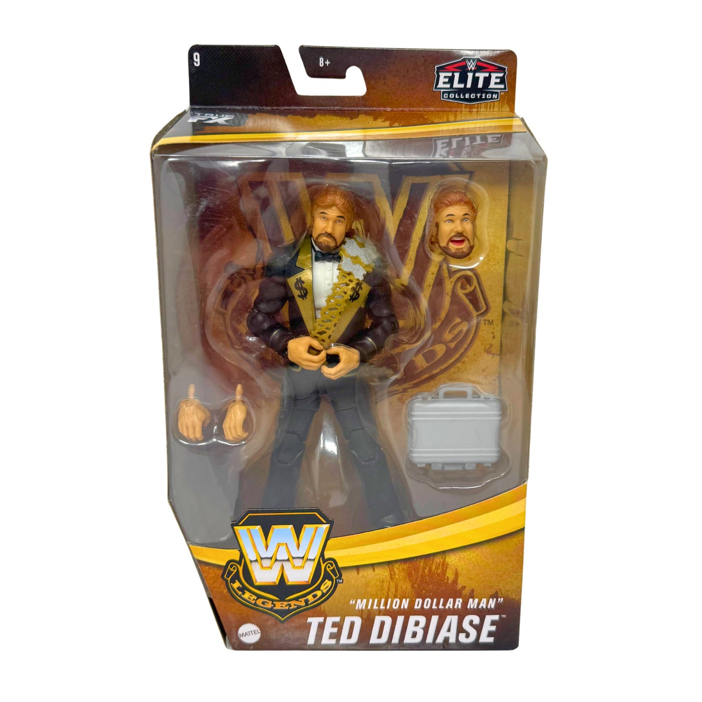 Mattel WWE Legends Series 9 Million Dollar Man Ted DiBiase Action Figure
