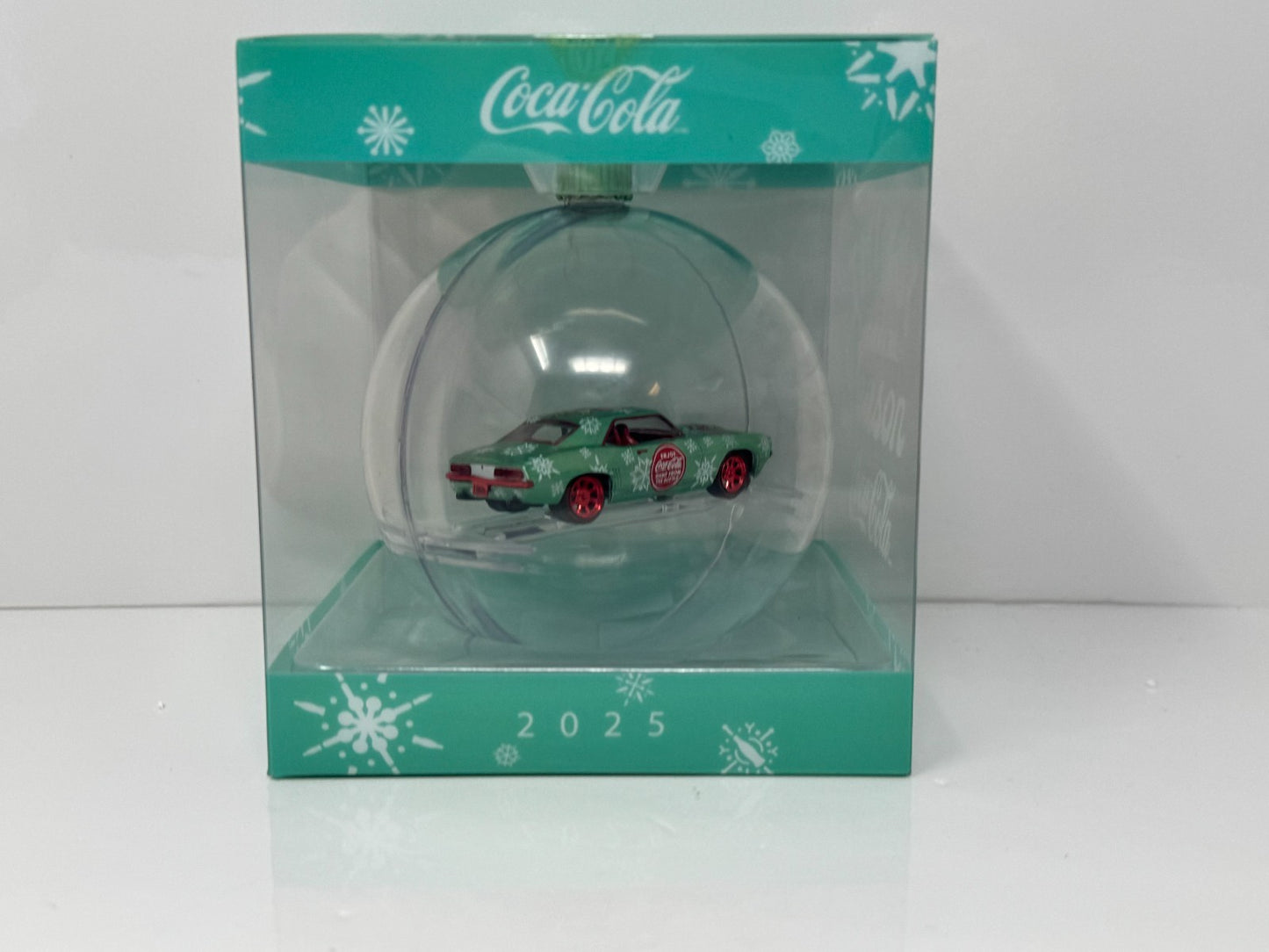 M2 Machines Coca-Cola 2025 1969 Chevy Camaro Ornament CHASE 1:64 Diecast
