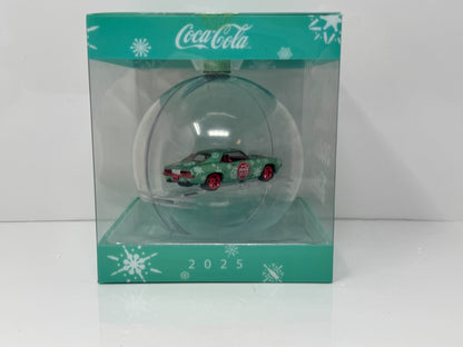 M2 Machines Coca-Cola 2025 1969 Chevy Camaro Ornament CHASE 1:64 Diecast