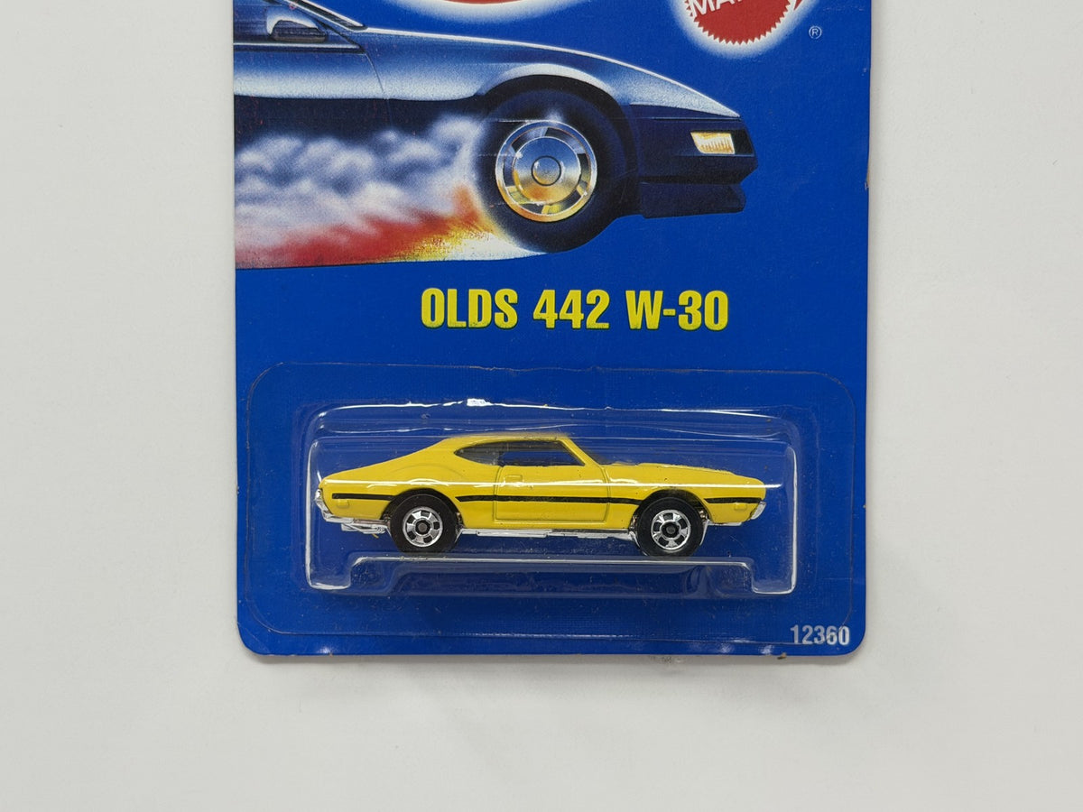 Hot Wheels Oldsmobile 442 W-30 1:64 Diecast Yellow V2