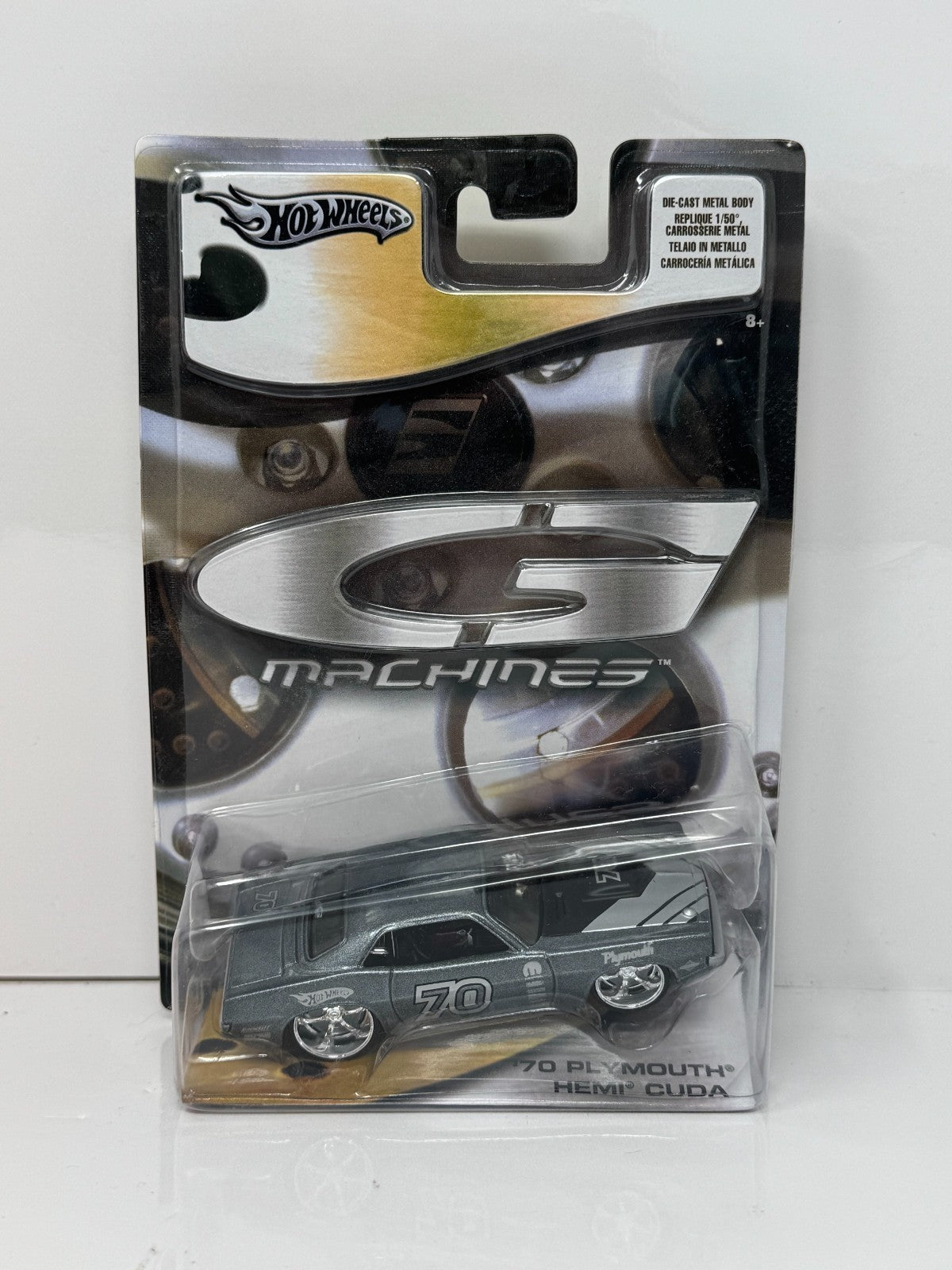 Hot Wheels G Machines 1970 Plymouth Hemi Cuda 1:50 Diecast